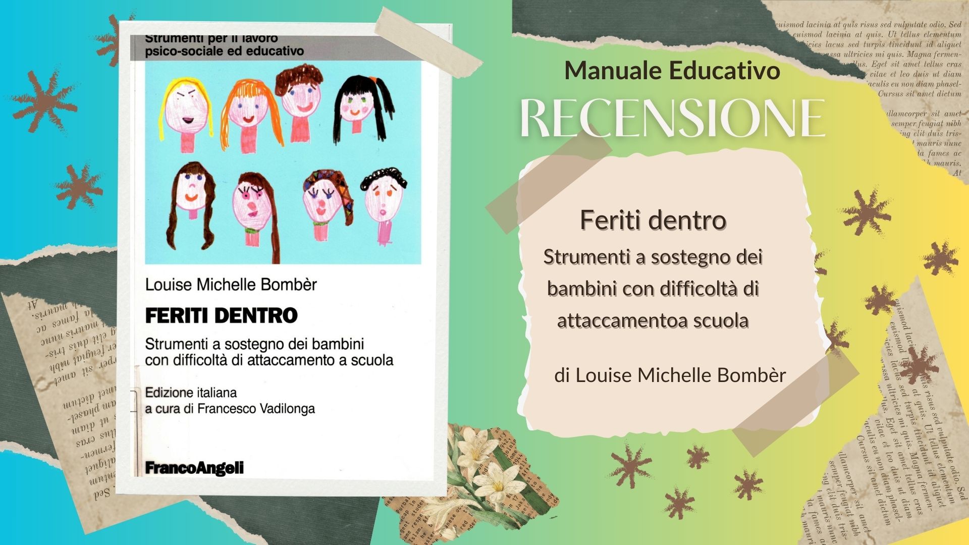 Copertina del manuale educativo Feriti Dentro
