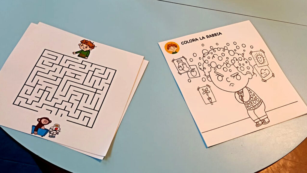 Attività ludiche ricreative a tema Giiacomino Bollicino