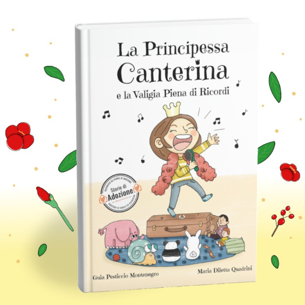 Principessa Canterina: copertina storia illustrata