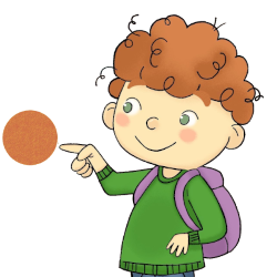 giacomino bollicino che scoppia una bolla rossa della rabbia